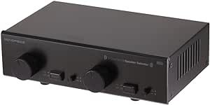 Monoprice 108231 2-Channel A/B Speaker Selector - Black with Volume Control, Built in Independent Volume Controls, Accepts Wire Gauges Up to 14AWG